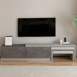 HANAH HOME TV polica Nest Gordion Marble Grey