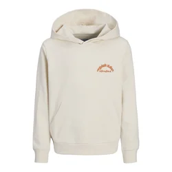 JACK & JONES JUNIOR Dukserica za dečake 12274622, Bež