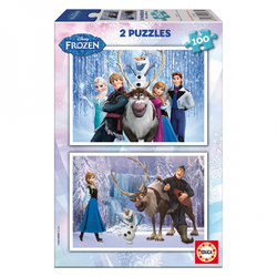 EDUCA puzzle Frozen (2x100 kosov)