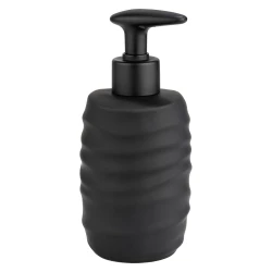 Črn keramičen dozirnik za milo 400 ml Illana – Wenko