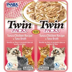 Inaba Twin recept s piletinom i tunom u temeljcu od tune, 2 x 40 gr