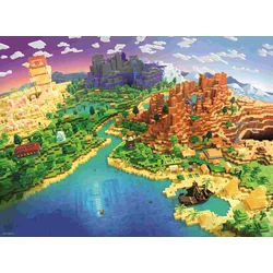 Ravensburger - Puzzle Minecraft - 500 kosov