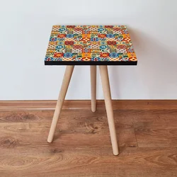 Hanah Home Klub sto Shp325, 35x42x35 cm, Šareni