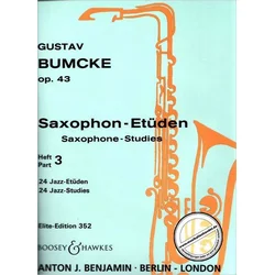 BUMCKE:SAXOPHON ETUDEN 3