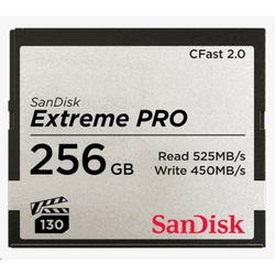SanDisk CFAST 2.0 256 GB Extreme Pro (525 MB/s VPG130)
