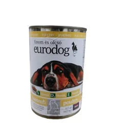 EURO DOG Kompletna hrana za odrasle pse 415g živina