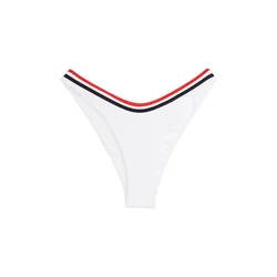 Tommy Hilfiger Underwear Bikini hlačke rdeča/črna/bela