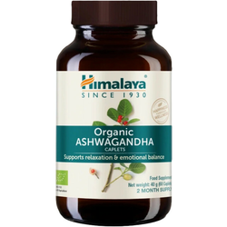 Ašvaganda organic Himalaya 60 kapleta