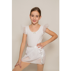 GALA UNIQ Triko za balet 1304W beli