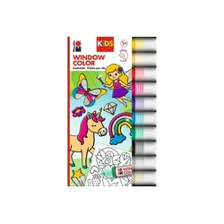 Marabu KiDS Window Color Glitter Fairy - 10 x 25 ml (822506)