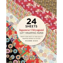Chiyogami Patterns Gift Wrapping Paper - 24 Sheets