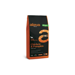 Alleva Natural Suva hrana za štenad srednjih rasa, Sa piletinom i bundevom, 12kg