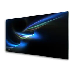 tulup.si Slika na steklu Abstrakcija graphics 140x70 cm 4 obešalnika