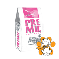 Premil Standard Poultry 10kg, Ukusna Hrana sa Živinom za Sve Uzraste Mačaka