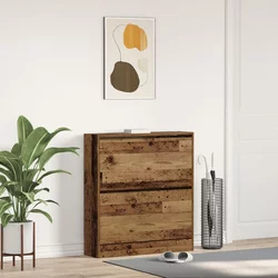 Ormar za cipele Staro drvo 80 x 21 x 87,5 cm Konstruirano drvo