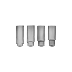 Ferm Living Set kozarcev za pijačo Ripple 300 ml 4-pack