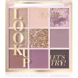 Eveline Paleta senki Look Up 9 Colors  Lets Try 10.8g