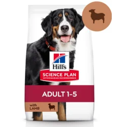 Hills Science Plan Suva hrana za pse, Adult, Large Breed, Jagnjetina i pirinač, 14kg