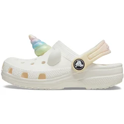 Crocs CLASSIC I AM RAINBOW UNICORN CLOG T, dječije natikače, bež 209701