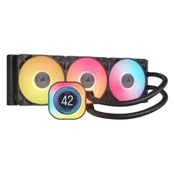 Kuler CORSAIR iCUE LINK TITAN 360 RX LCD/AIO/360mm/vodeno hladenje/crna