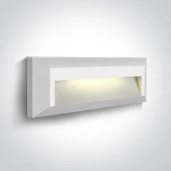 VANJSKA ZIDNA SVJETILJKA BIJELA 2W CCTV IP65