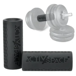 shumee Prevleke za palice FAT GRIP, 2 kom - črne