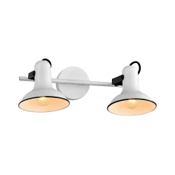 Prezent 75474 - Zidno spot svetlo ANDORA 2xE14/40W/230V bela