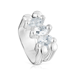 Srebrni prstan Tous 12 Bold Bear Gem