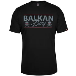 011Shop Muška majica kratkih rukava Balkan Boy, Crna