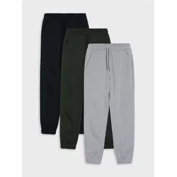 Sinsay - Komplet od 3 jogger donja dela trenerke - crno