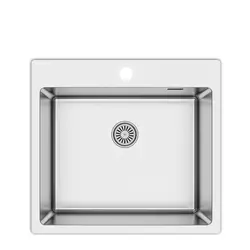 Metalac inox usadna sudopera ideal 500 B sifon o90