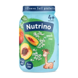 Nutrino Pire od voća breskva i pirinač 190 g