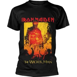 Iron Maiden The Wicker Man Fire Black L Majica
