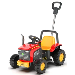 Baby traktor mini sa ručkom 6v 1moto crvena ( 498083 )