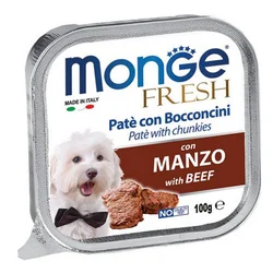 MONGE Pašteta za pse sa ukusom govedine, 100g