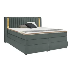 Boxspring Krevet Minola Gold Exkluziv 180/200 cm , grafitno siva
