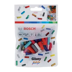 Bosch Lepak u štapićima Gluey 8 kom, POP color mix 2608002011, za pištolje za lepak