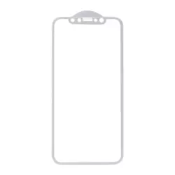 Zastitno staklo 5D FULL COVER za iPhone XR/ 11 belo.
