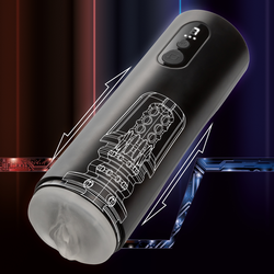 California Exotics Bionic Thrusting Masturbator Black
