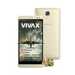 VIVAX pametni telefon SMART Fly 2 DS, zlatni