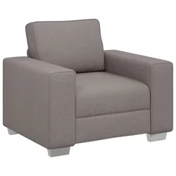 Sofa stolica Sivo-smeđa 100 cm tkanina
