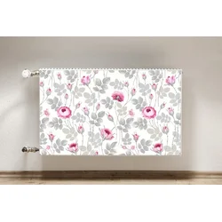 tulup.si Pokrov radiatorja Pastelne vrtnice 100x60 cm