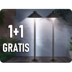 LED solarna svetiljka SPIKE LED/2W/5,5V IP65 3000K 1200 mAh