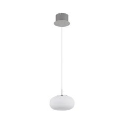 Globo 15744HN - LED luster na sajli QUINTARA LED/6W/230V bela