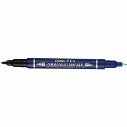 PENTEL marker N-75 TwinTip 0.3/1.2 PLAVI