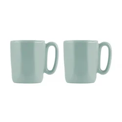 Fuori Set keramičkih šolja, 80 ml, 2 komada, Tirkizni