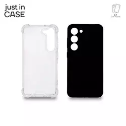 2u1 Extra case MIX paket CRNI za S23