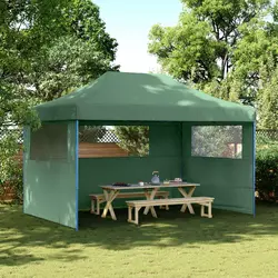 Šator za zabave Zelena 292 x 440 x 315 cm Oxford tkanina