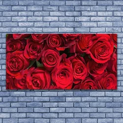 tulup.si Slika na platnu Red roses flowers narava 100x50 cm