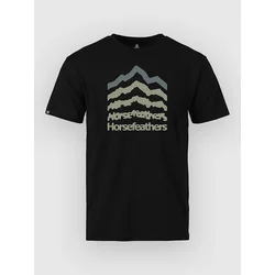 Horsefeathers Landform moška majica black